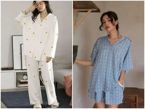 Mẫu sản phẩm đồ ngủ cổ sơ mi hiện đại
