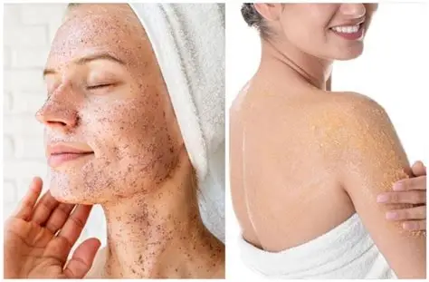 Tẩy tế bào chết body đúng tần suất